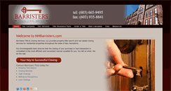 Desktop Screenshot of nhbarristers.com